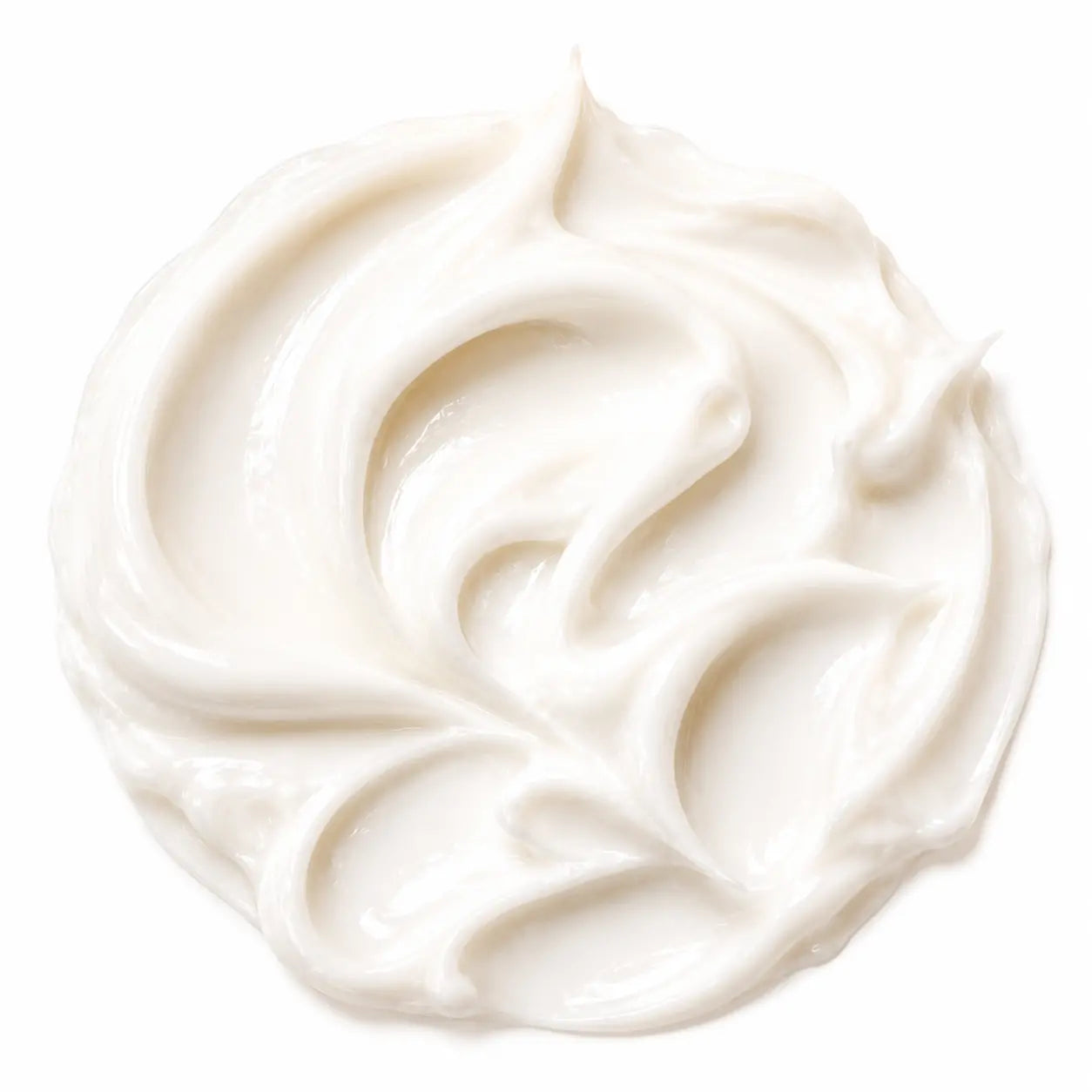 Textura cremosa branca do creme para mãos O Sfumato Coco e Chocolate Branco em close, com acabamento suave e hidratante sobre fundo branco.