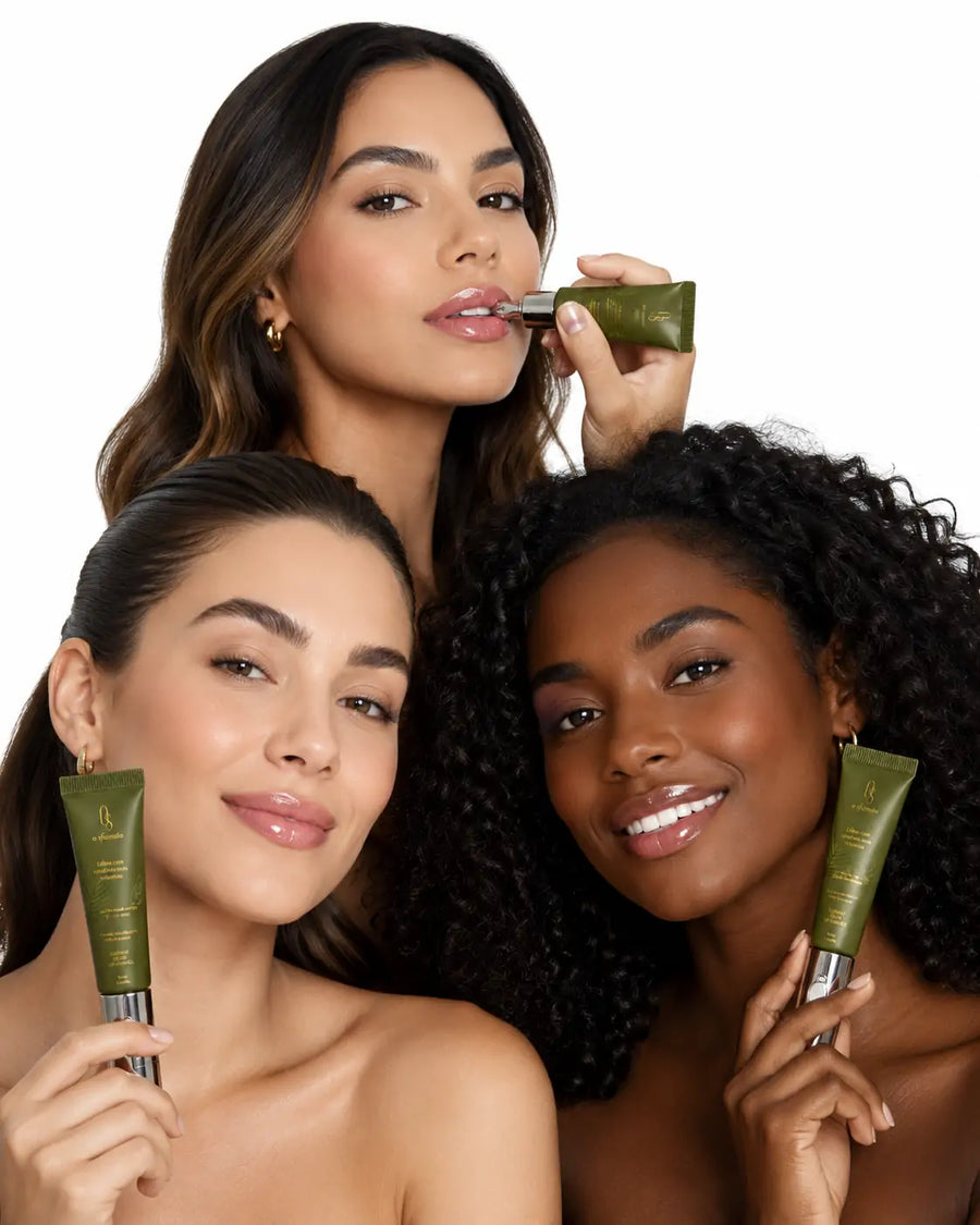 O Sfumato™ | Óleo Labial Volumizador com Vibração Rosa Goiaba
