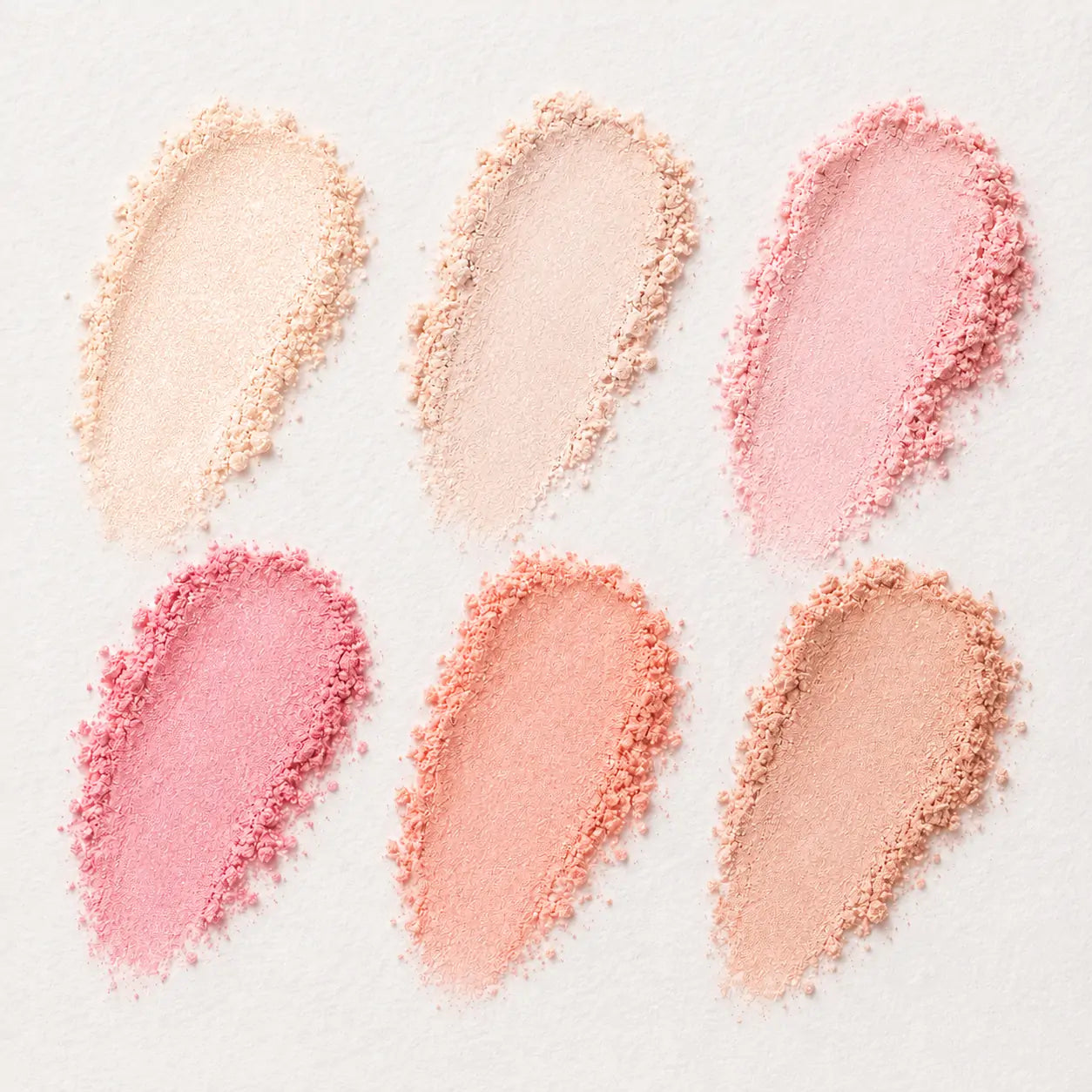 Amostras da Blush Palette Rosa Pêssego O Sfumato™
