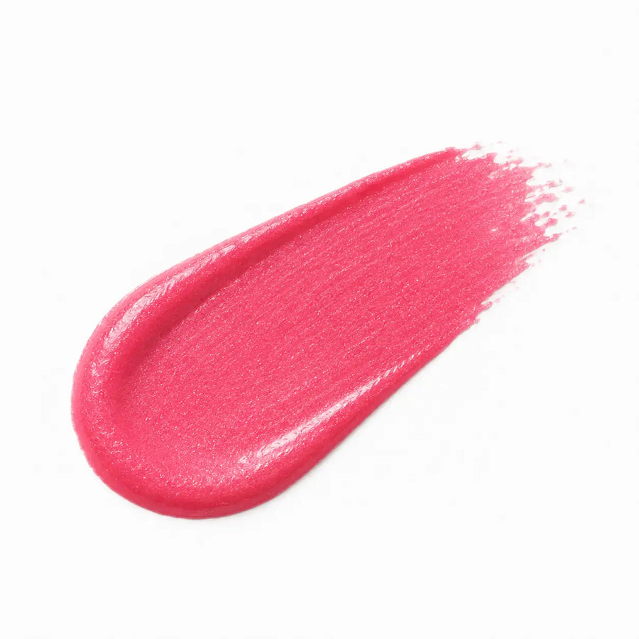 Blush líquido O Sfumato™ Rosa Tropical em embalagem verde com aplicador