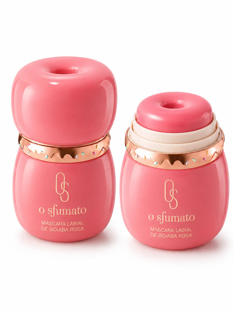 Blush Cremoso O Sfumato™ Guava Pink em embalagem rosa com design sofisticado e acabamento cremoso.